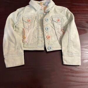Matilda Jane Green Jean Jacket Classic Denim Style